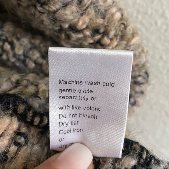 A.Ida Wool Blend Vest Cardigan - Picture 9 of 9